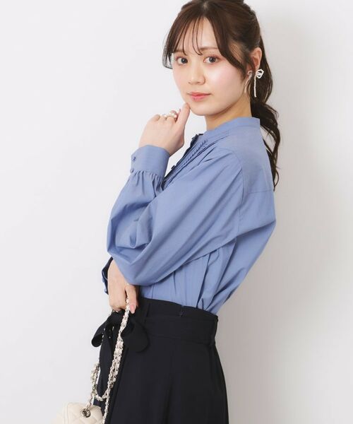 Couture Brooch / クチュールブローチ シャツ・ブラウス | 【きれいめ・通勤】ランダムタックレースシャツ | 詳細29