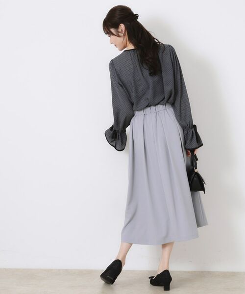 Couture Brooch / クチュールブローチ シャツ・ブラウス | 梨地フロッキードットブラウス | 詳細16