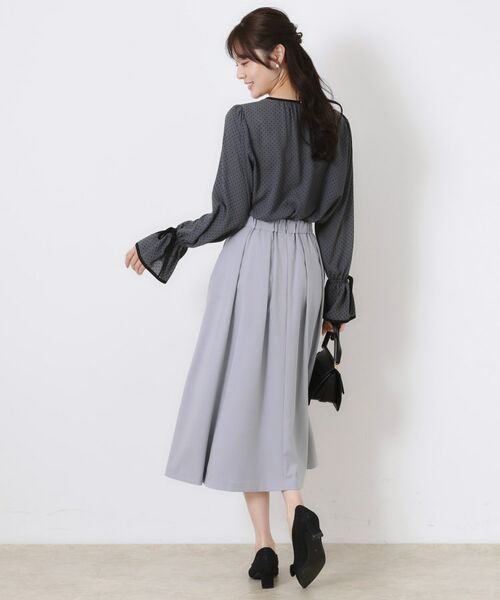 Couture Brooch / クチュールブローチ シャツ・ブラウス | 梨地フロッキードットブラウス | 詳細17