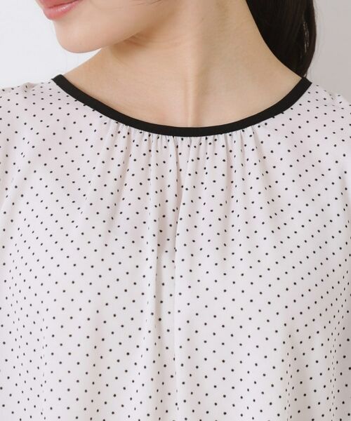 Couture Brooch / クチュールブローチ シャツ・ブラウス | 梨地フロッキードットブラウス | 詳細22