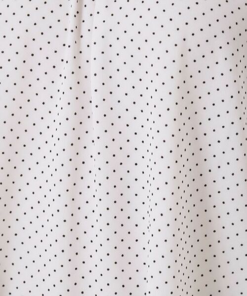 Couture Brooch / クチュールブローチ シャツ・ブラウス | 梨地フロッキードットブラウス | 詳細9