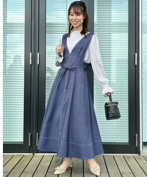 Couture Brooch / クチュールブローチ シャツ・ブラウス | 【通勤・大人可愛い】シャーリングギャザーブラウス | 詳細25