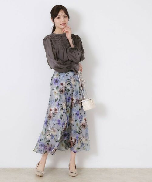 Couture Brooch / クチュールブローチ シャツ・ブラウス | 【通勤・大人可愛い】シャーリングギャザーブラウス | 詳細29