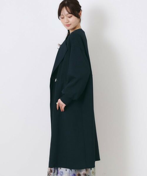 Couture Brooch / クチュールブローチ その他アウター | ノーカラードロストロングコート | 詳細19
