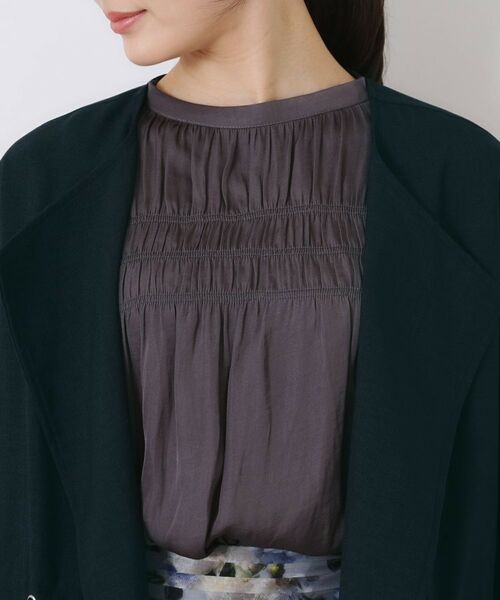 Couture Brooch / クチュールブローチ その他アウター | ノーカラードロストロングコート | 詳細21