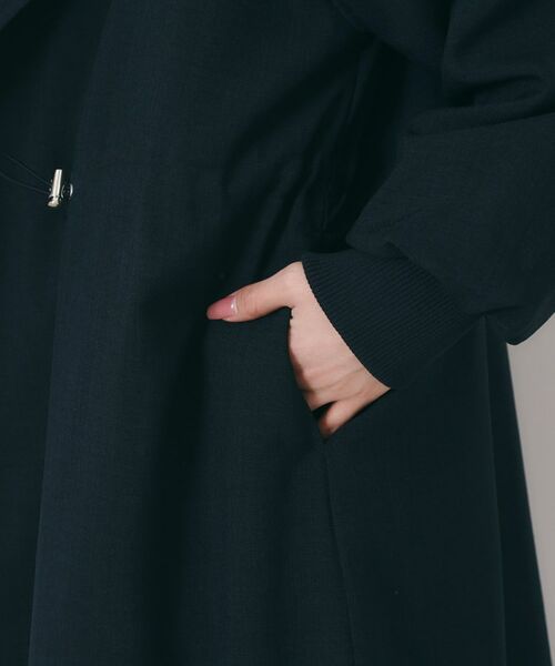 Couture Brooch / クチュールブローチ その他アウター | ノーカラードロストロングコート | 詳細23