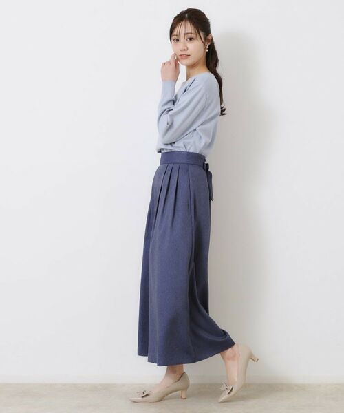 Couture Brooch / クチュールブローチ ニット・セーター | 【大人可愛い・通勤】フラワーエンブロニット | 詳細15