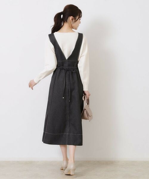 Couture Brooch / クチュールブローチ ニット・セーター | 【大人可愛い・通勤】フラワーエンブロニット | 詳細3