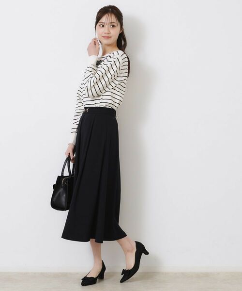 Couture Brooch / クチュールブローチ ニット・セーター | 【大人可愛い・通勤】フラワーエンブロニット | 詳細30