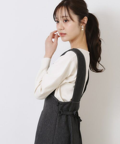 Couture Brooch / クチュールブローチ ニット・セーター | 【大人可愛い・通勤】フラワーエンブロニット | 詳細8