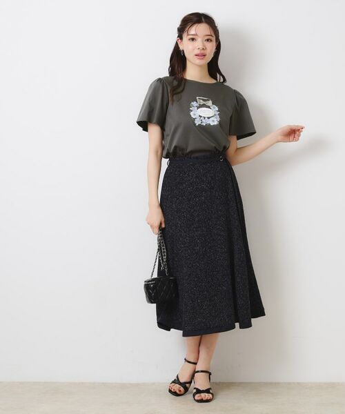 Couture Brooch / クチュールブローチ Tシャツ | 【接触冷感・UVカット】パフュームプリントTシャツ | 詳細13