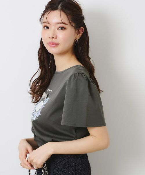 Couture Brooch / クチュールブローチ Tシャツ | 【接触冷感・UVカット】パフュームプリントTシャツ | 詳細17