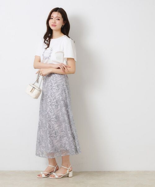 Couture Brooch / クチュールブローチ Tシャツ | 【接触冷感・UVカット】パフュームプリントTシャツ | 詳細2