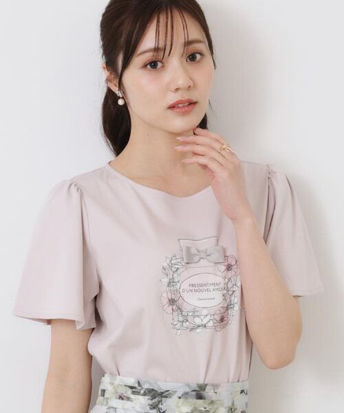 Couture Brooch / クチュールブローチ Tシャツ | 【接触冷感・UVカット】パフュームプリントTシャツ | 詳細28