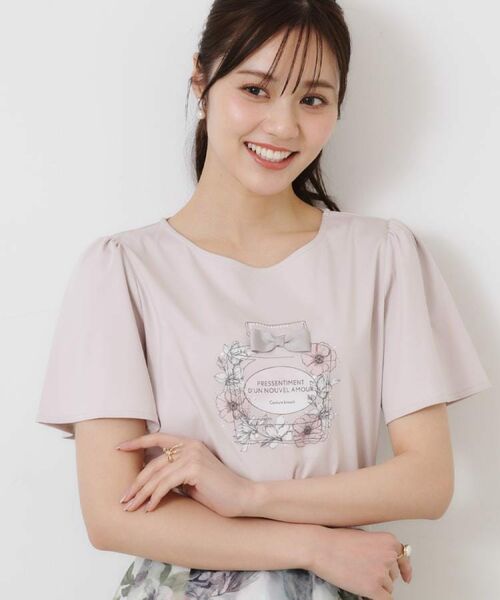 Couture Brooch / クチュールブローチ Tシャツ | 【接触冷感・UVカット】パフュームプリントTシャツ | 詳細29