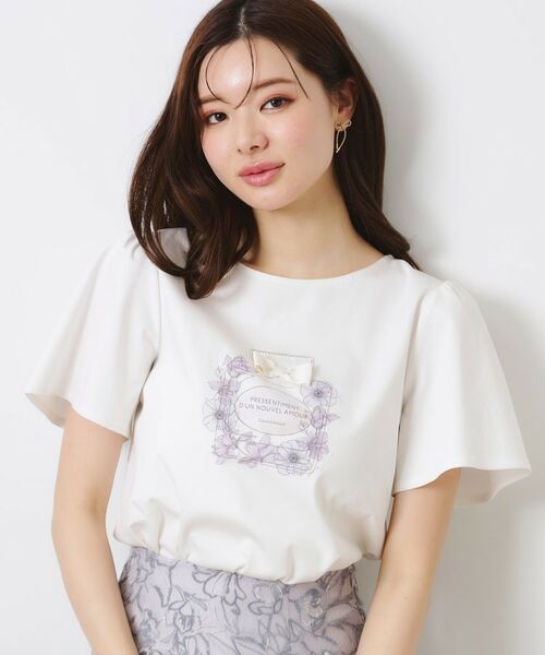 Couture Brooch / クチュールブローチ Tシャツ | 【接触冷感・UVカット】パフュームプリントTシャツ | 詳細4