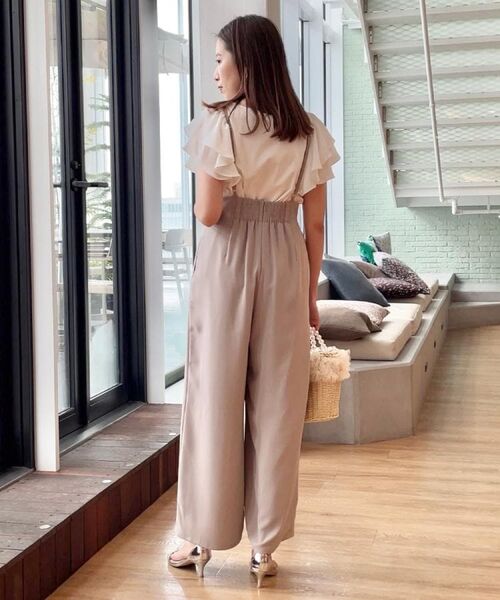 Couture Brooch / クチュールブローチ カットソー | 【接触冷感・UVカット・二の腕カバー】ラッフルフレアスリーブ | 詳細9