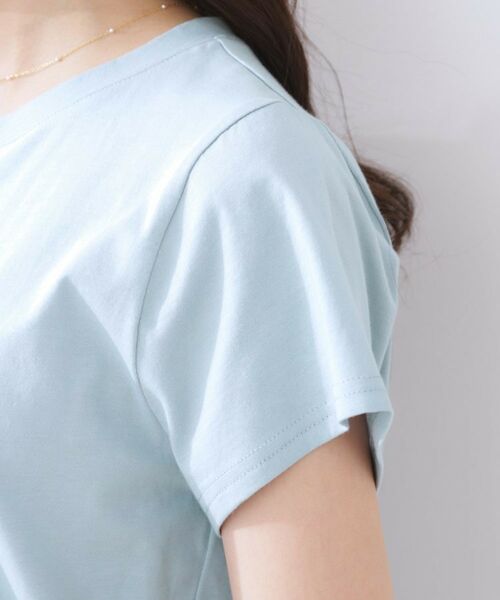 Couture Brooch / クチュールブローチ カットソー | シルケットアシメデザインフリルT | 詳細30