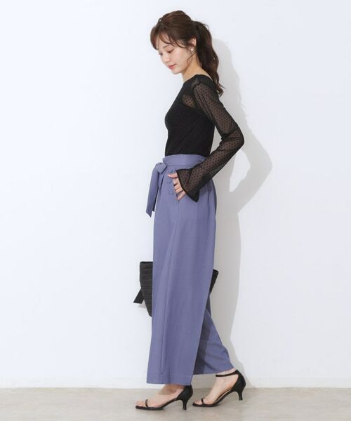 Couture Brooch / クチュールブローチ カットソー | ドットチュールパイピング2WAYプルオーバー | 詳細19