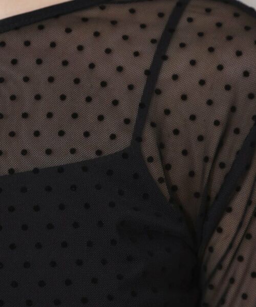 Couture Brooch / クチュールブローチ カットソー | ドットチュールパイピング2WAYプルオーバー | 詳細22