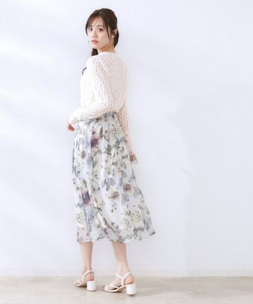 Couture Brooch / クチュールブローチ カットソー | レースクルーネックプルオーバー | 詳細8