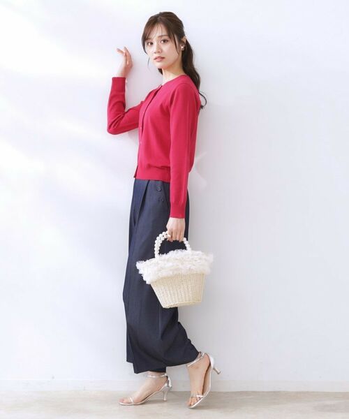 Couture Brooch / クチュールブローチ カーディガン・ボレロ | イロイロ釦ニットカーデ | 詳細11