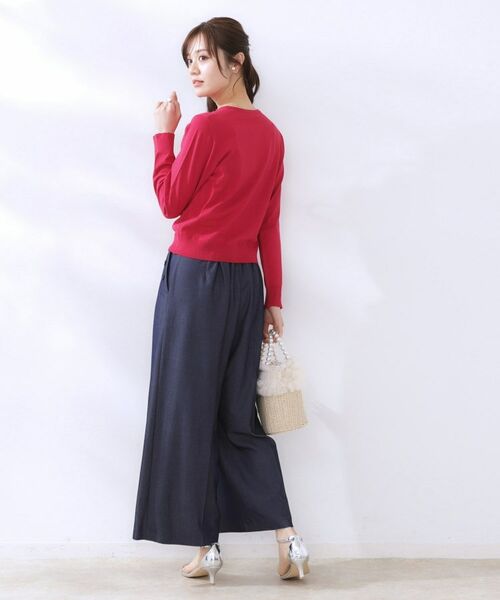 Couture Brooch / クチュールブローチ カーディガン・ボレロ | イロイロ釦ニットカーデ | 詳細12