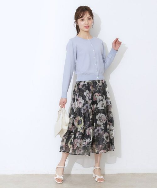 Couture Brooch / クチュールブローチ カーディガン・ボレロ | イロイロ釦ニットカーデ | 詳細16