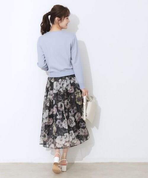 Couture Brooch / クチュールブローチ カーディガン・ボレロ | イロイロ釦ニットカーデ | 詳細18