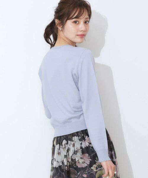 Couture Brooch / クチュールブローチ カーディガン・ボレロ | イロイロ釦ニットカーデ | 詳細21