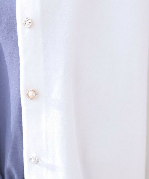 Couture Brooch / クチュールブローチ カーディガン・ボレロ | イロイロ釦ニットカーデ | 詳細27