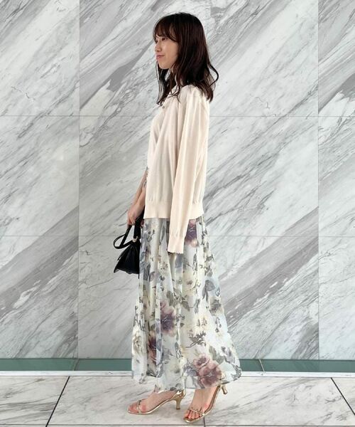 Couture Brooch / クチュールブローチ カーディガン・ボレロ | 【手洗い可能・UV・アンチピリング・接触冷感】ポイント透かしニットカーディー | 詳細14