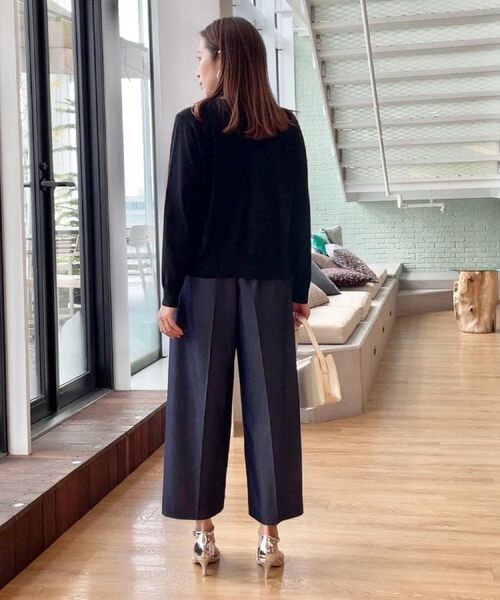 Couture Brooch / クチュールブローチ カーディガン・ボレロ | 【手洗い可能・UV・アンチピリング・接触冷感】ポイント透かしニットカーディー | 詳細25