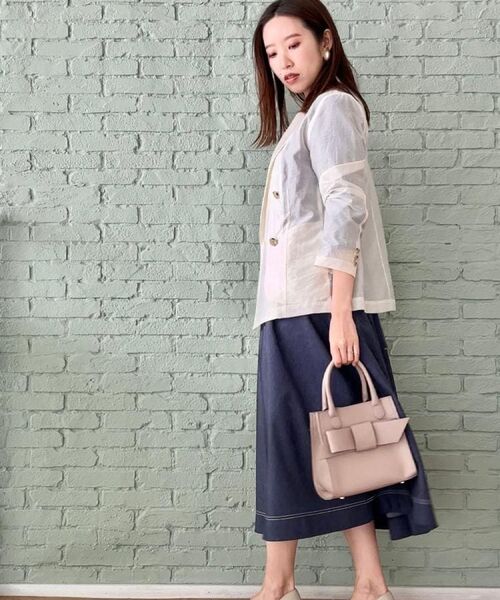 Couture Brooch / クチュールブローチ テーラードジャケット | 【オシャレな透け感・通勤】シアージャケット | 詳細9