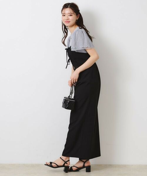 Couture Brooch / クチュールブローチ サロペット・オールインワン | 【大人可愛い・肩紐調節可能】リボンキャミサロペット | 詳細11