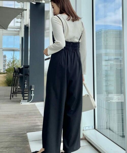 Couture Brooch / クチュールブローチ サロペット・オールインワン | 【大人可愛い・肩紐調節可能】リボンキャミサロペット | 詳細22