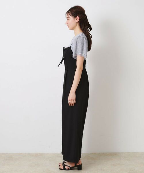 Couture Brooch / クチュールブローチ サロペット・オールインワン | 【大人可愛い・肩紐調節可能】リボンキャミサロペット | 詳細27