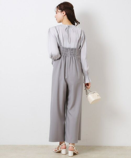 Couture Brooch / クチュールブローチ サロペット・オールインワン | 【大人可愛い・肩紐調節可能】リボンキャミサロペット | 詳細4