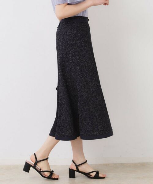 Couture Brooch / クチュールブローチ スカート | 【洗える・きれいめ・通勤】サマーツイード配色フレアスカート | 詳細20