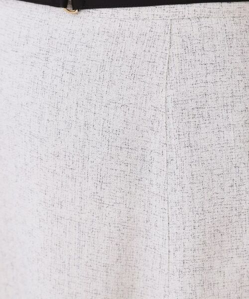 Couture Brooch / クチュールブローチ スカート | 【洗える・きれいめ・通勤】サマーツイード配色フレアスカート | 詳細25