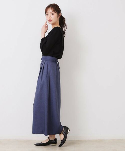 Couture Brooch / クチュールブローチ シャツ・ブラウス | 【フェミニン・通勤】肩リボンシフォンブラウス | 詳細18