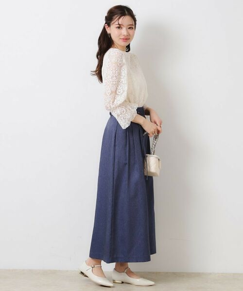 Couture Brooch / クチュールブローチ シャツ・ブラウス | 【一枚で着映える・華やか・通勤】エンブロチュール キャンディーズブラウス | 詳細2