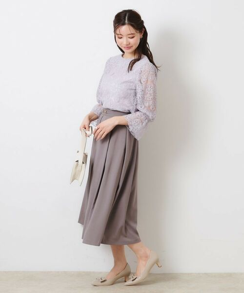 Couture Brooch / クチュールブローチ シャツ・ブラウス | 【一枚で着映える・華やか・通勤】エンブロチュール キャンディーズブラウス | 詳細21