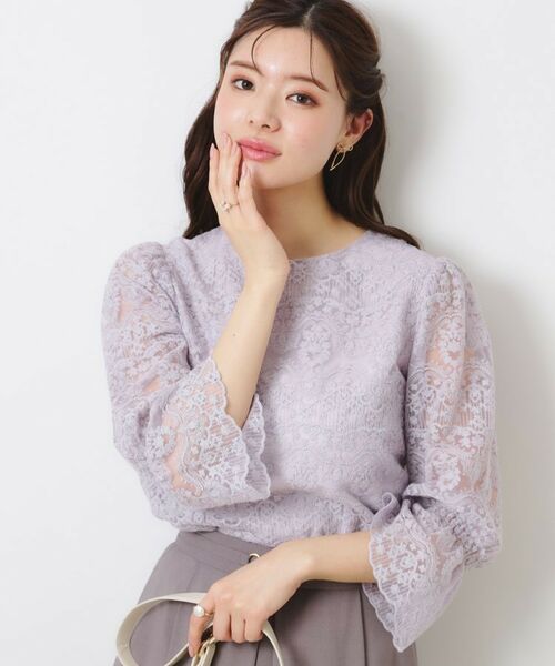 Couture Brooch / クチュールブローチ シャツ・ブラウス | 【一枚で着映える・華やか・通勤】エンブロチュール キャンディーズブラウス | 詳細24