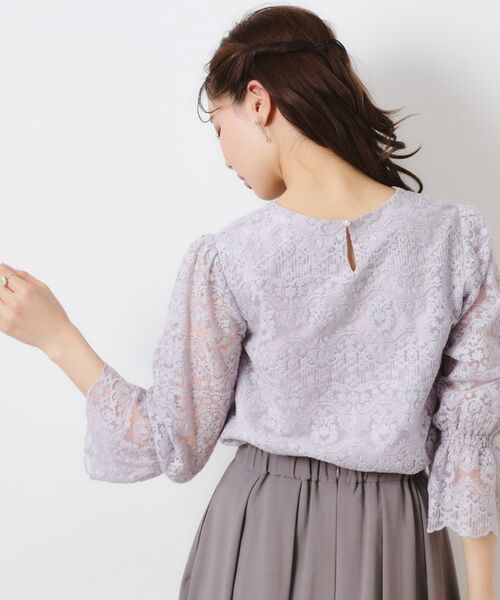 Couture Brooch / クチュールブローチ シャツ・ブラウス | 【一枚で着映える・華やか・通勤】エンブロチュール キャンディーズブラウス | 詳細26