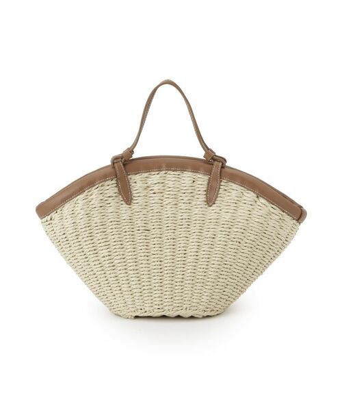 Couture Brooch / クチュールブローチ トートバッグ | 合皮トリミングペーパートート | 詳細1