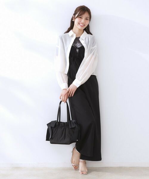 Couture Brooch / クチュールブローチ ハンドバッグ | リボントートバッグ | 詳細11