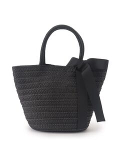 Couture Brooch / クチュールブローチ トートバッグ | リボンディティールかごトートバッグ