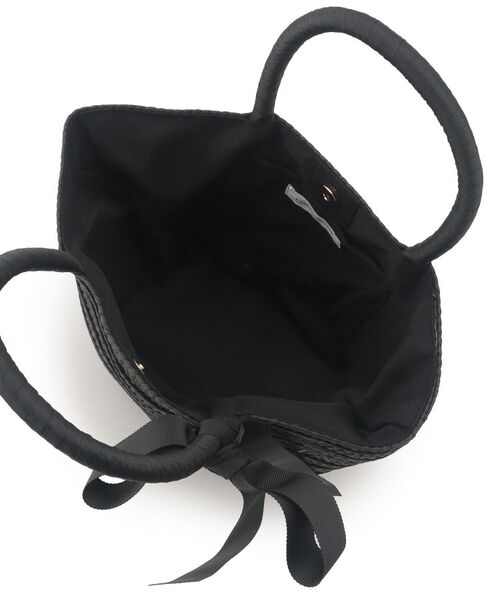 Couture Brooch / クチュールブローチ トートバッグ | リボンディティールかごトートバッグ | 詳細6