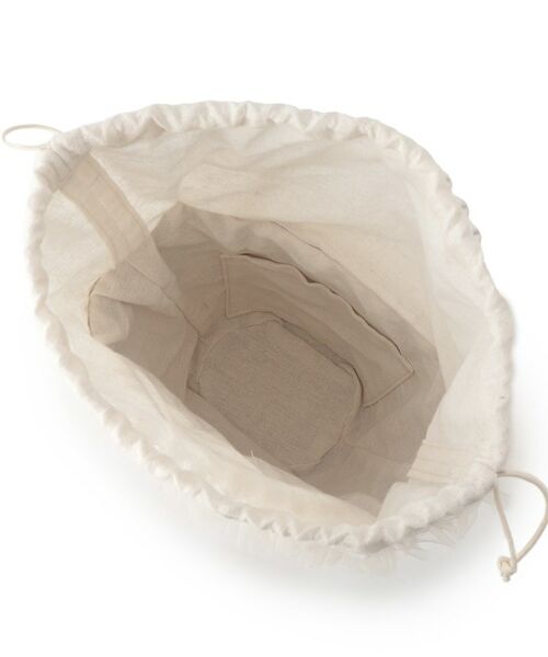 Couture Brooch / クチュールブローチ ハンドバッグ | フリルデザインパール調ハンドルカゴバッグ | 詳細5